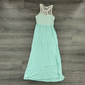 Rehab Mint Green Sleeveless Racerback Maxi Dress Women's Size S